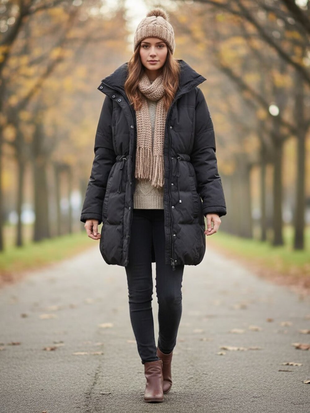 Via Spiga Girls Down Winter Jacket sz small